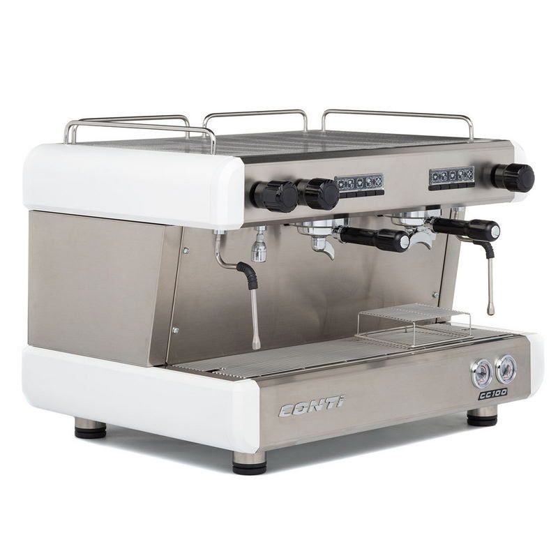 Кофемашина рожковая CC100 2 группы белая