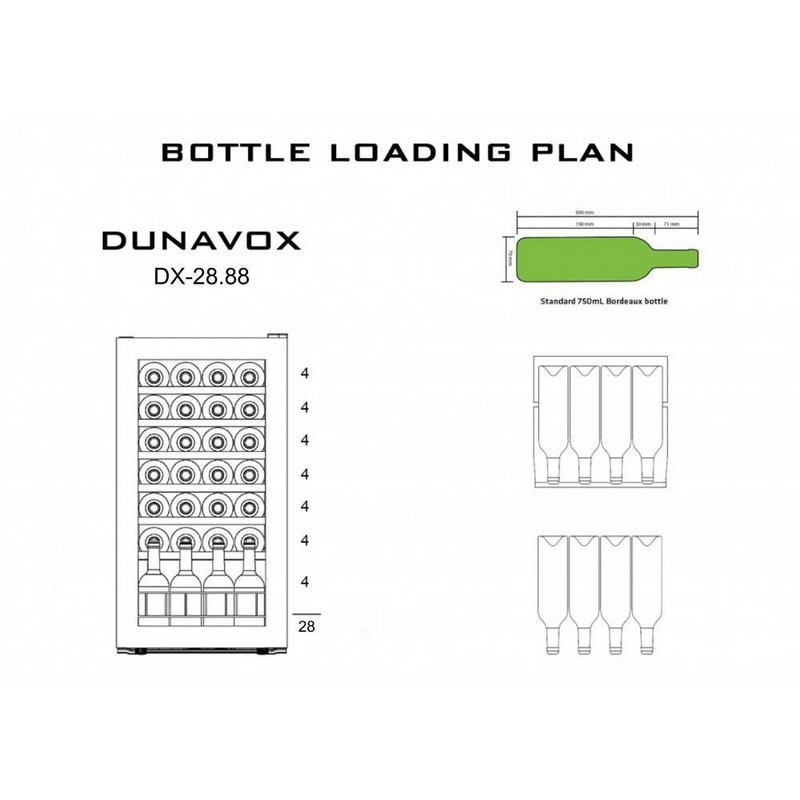Фото Шкаф винный Dunavox DX-28.88KF 2