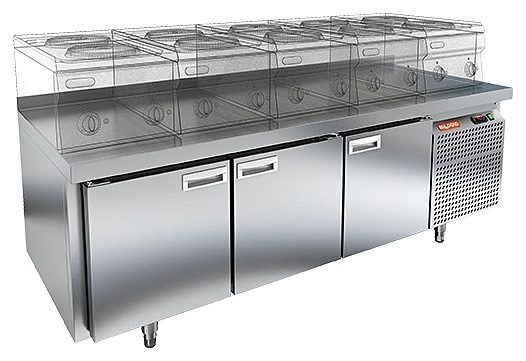 Стол морозильный HICOLD GN 111/BT LT (R290)