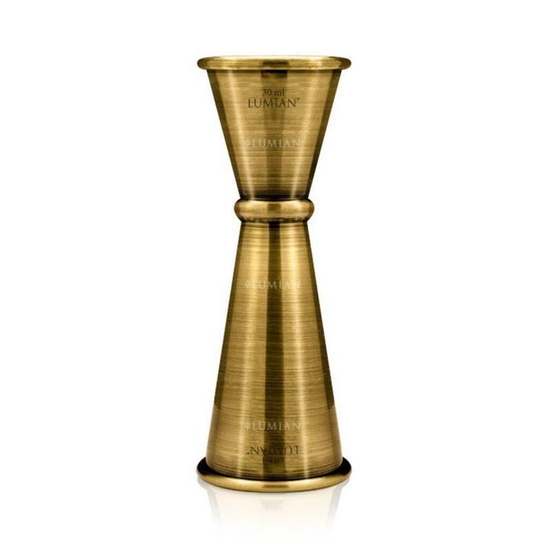 Джиггер Lumian 30/60 мл бронза нерж. артикул L0163