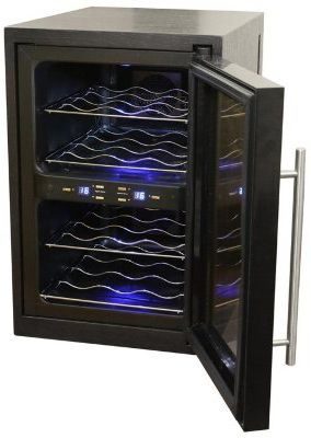 Шкаф винный Climadiff Duovino/1wood