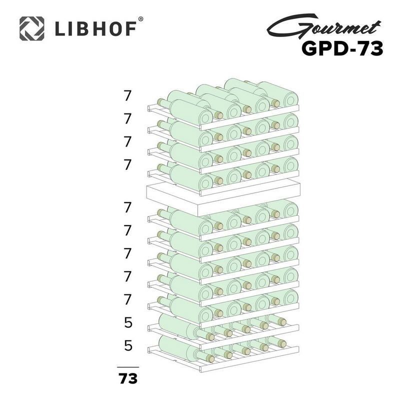 Фото Шкаф винный Libhof GPD-73 Premium — арт. libgpd73 9