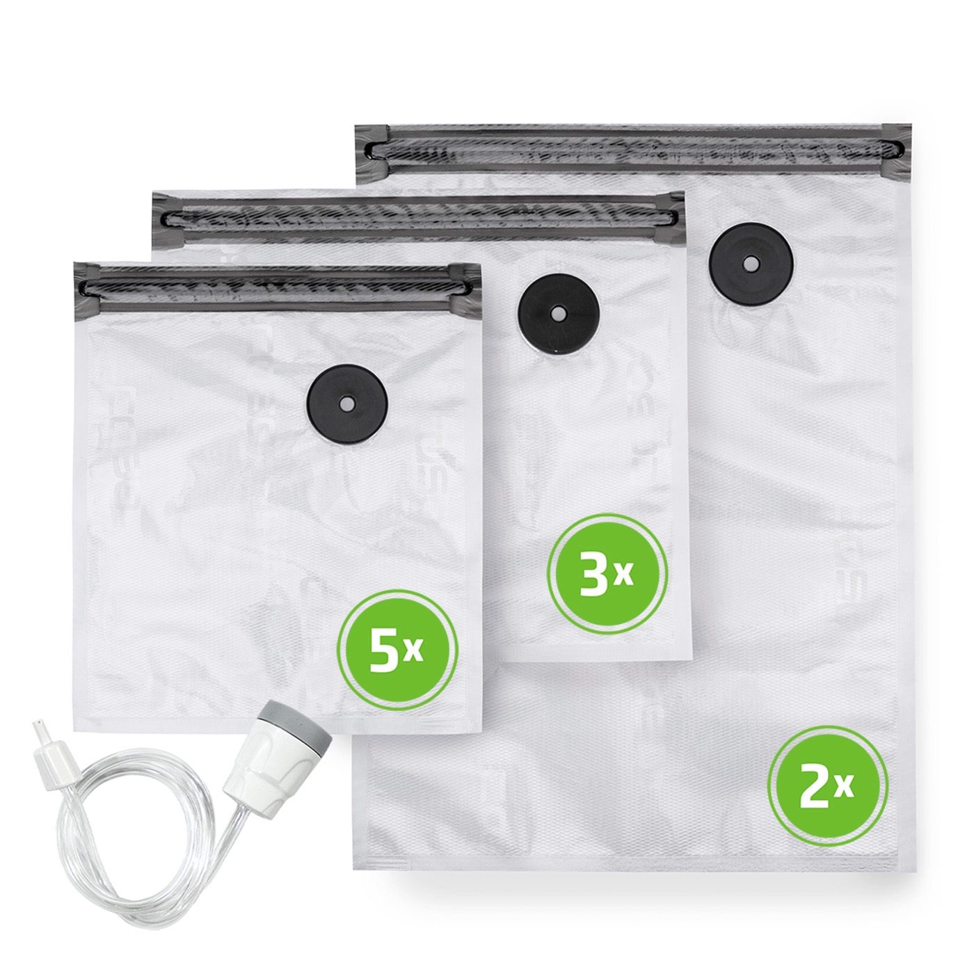 Пакеты для вакуумирования Vacu ZIP-Adapter Set
