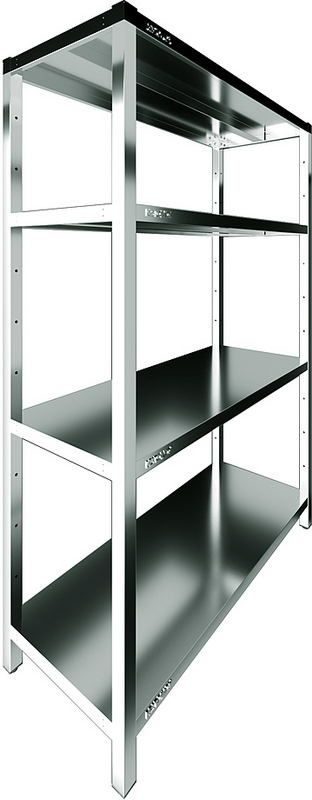 Стеллаж прямой сплошной RESTOINOX СТП-12/3
