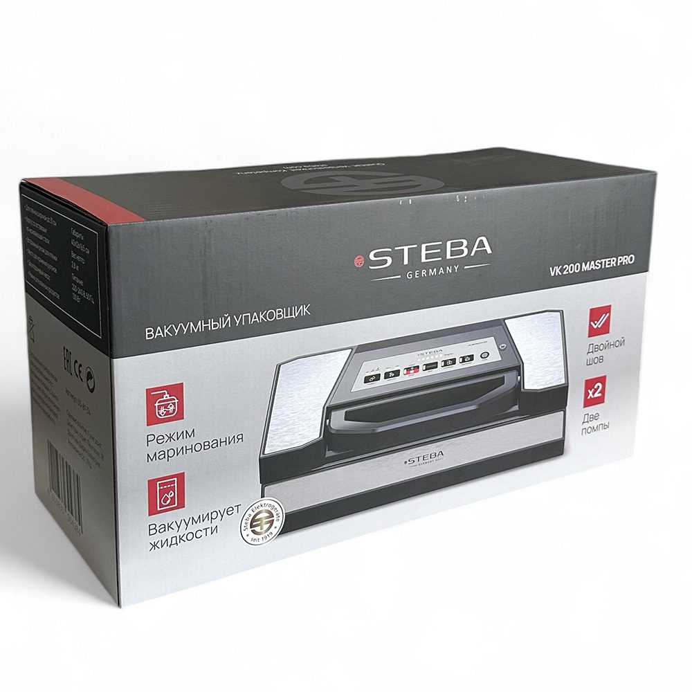 Фото Упаковщик бескамерный Steba — арт. VK 200 MASTER PRO 5
