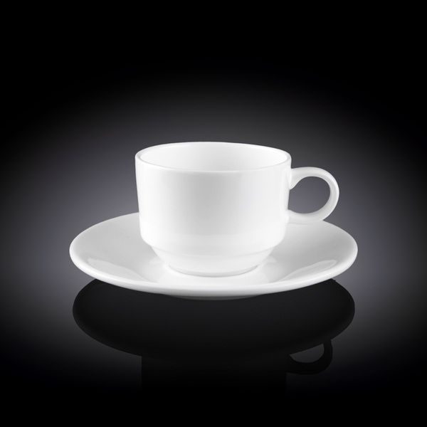 Кофейная пара Wilmax Stella 140 мл артикул 993039