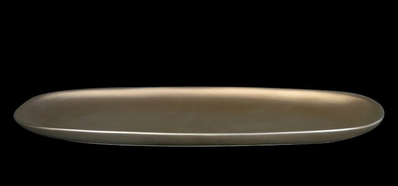 Фото Блюдо Corone Luminare L 355 мм, B 143 мм медное — арт. фк1948 1