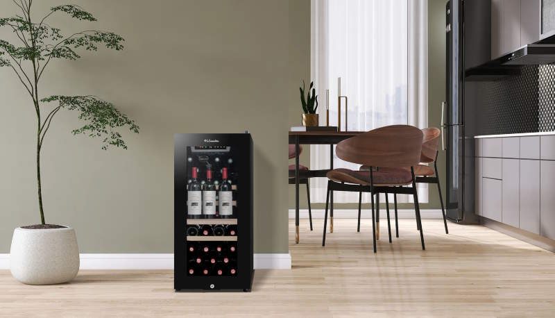 Фото Шкаф винный La Sommeliere — арт. LS38BLACK 7