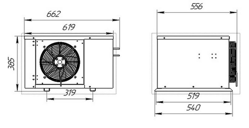 Фото Сплит-система Intercold LCM-108 FT (опция -30° С) 4