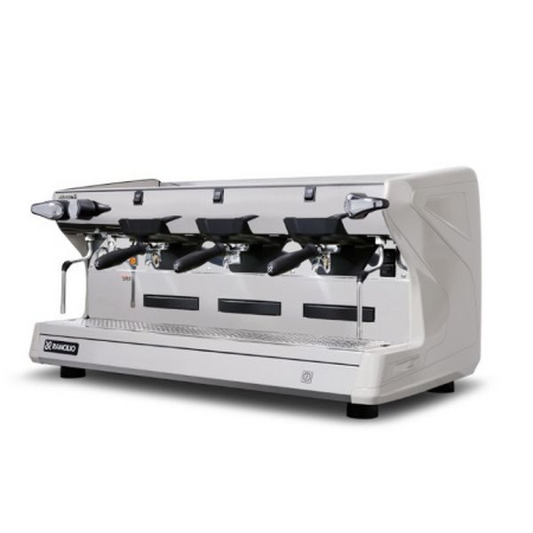 Фото Кофемашина рожковая полуавтоматическая Rancilio Classe 5 S TALL 3GR Ice White — арт. MCRV33-09647 2