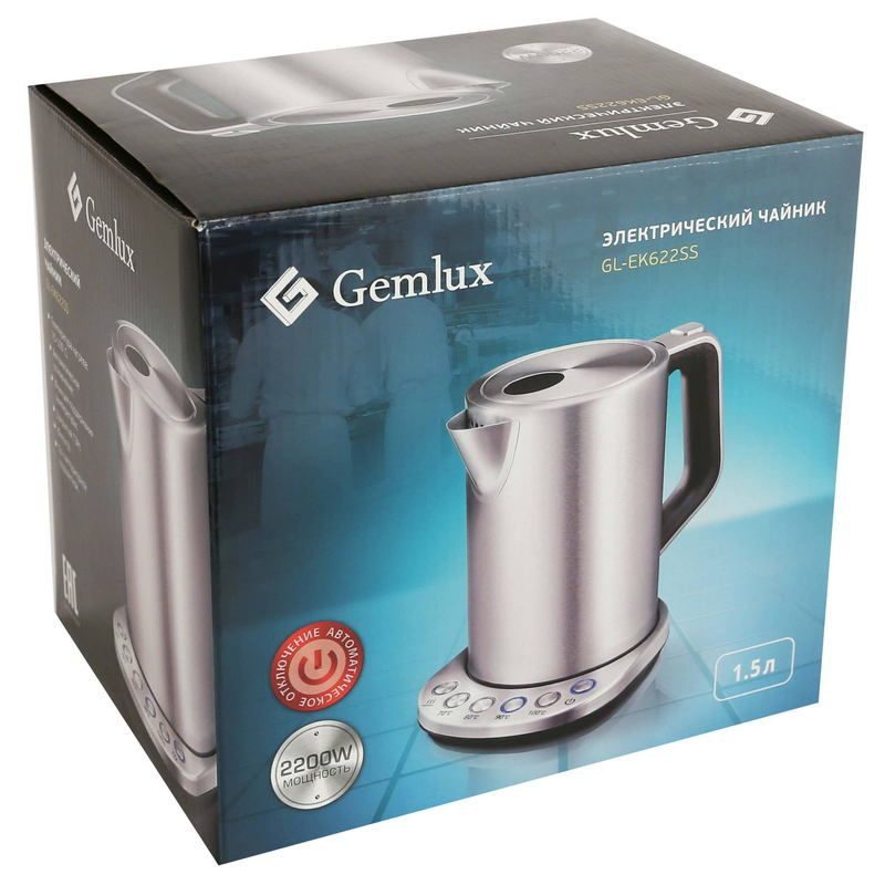 Фото Чайник электрический Gemlux GL-EK622SS — арт. eqv00025790 3