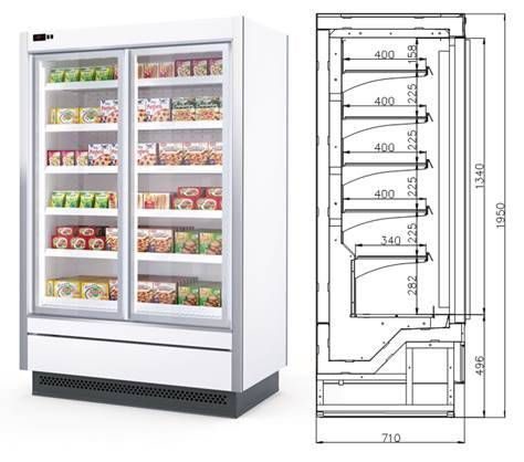 Фото Шкаф морозильный Be bloks be freeze! M plug-in — арт. ББ824 1