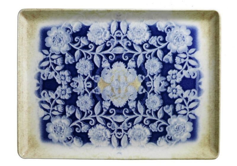 Тарелка Kutahya Blue Blanc L BNTAN23x17DU891310