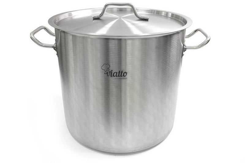 Кастрюля Viatto нерж ручками артикул 101332