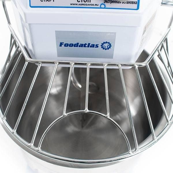 Фото Тестомес спиральный Foodatlas HS-10 Eco — арт. УТ000008365 4