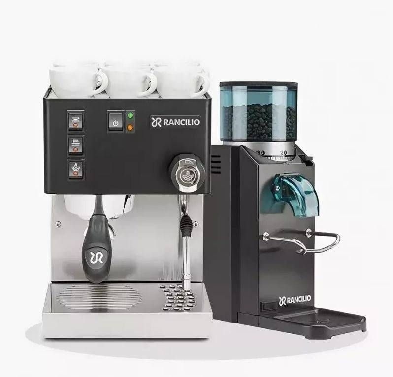 Фото Кофемолка Rancilio Rocky SD Black полуавтоматическая прямого помола без дозатора — арт. MFR020-00039 2