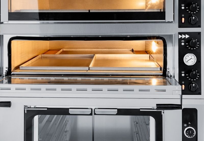 Фото Печь для пиццы Prismafood TRAYS D/GLASS 99 — арт. 1F200158 3