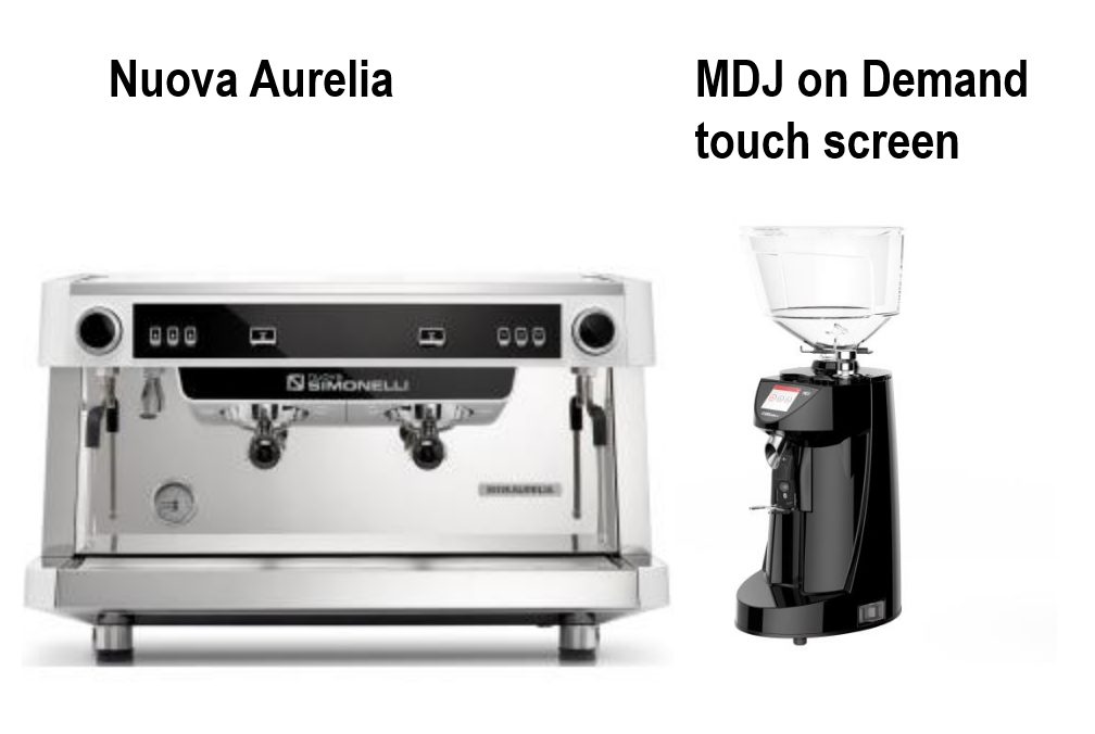 Фото Кофемолка Nuova Simonelli MDJ on DEMAND white with TOUCHSCREEN 2