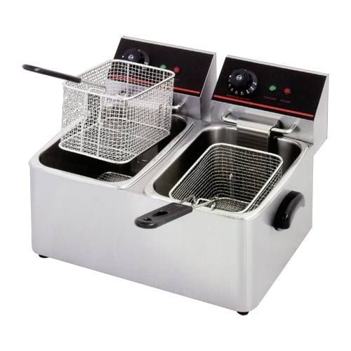 Фритюрница электрическая Lee ML-FRDS (4 + 4л)