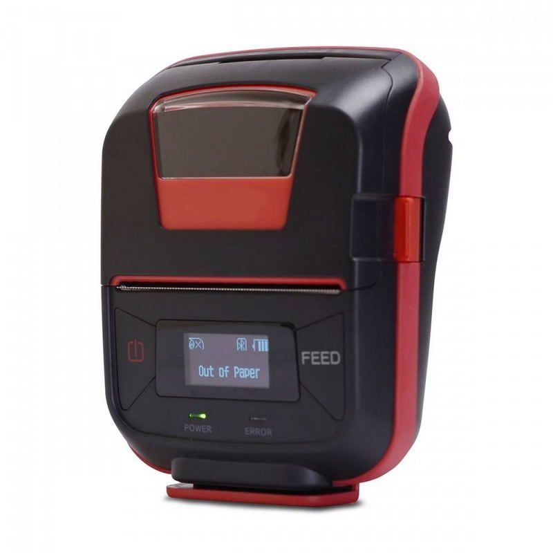 Фото Мобильный чековый принтер MERTECH MPRINT E300 (Bluetooth) black 1