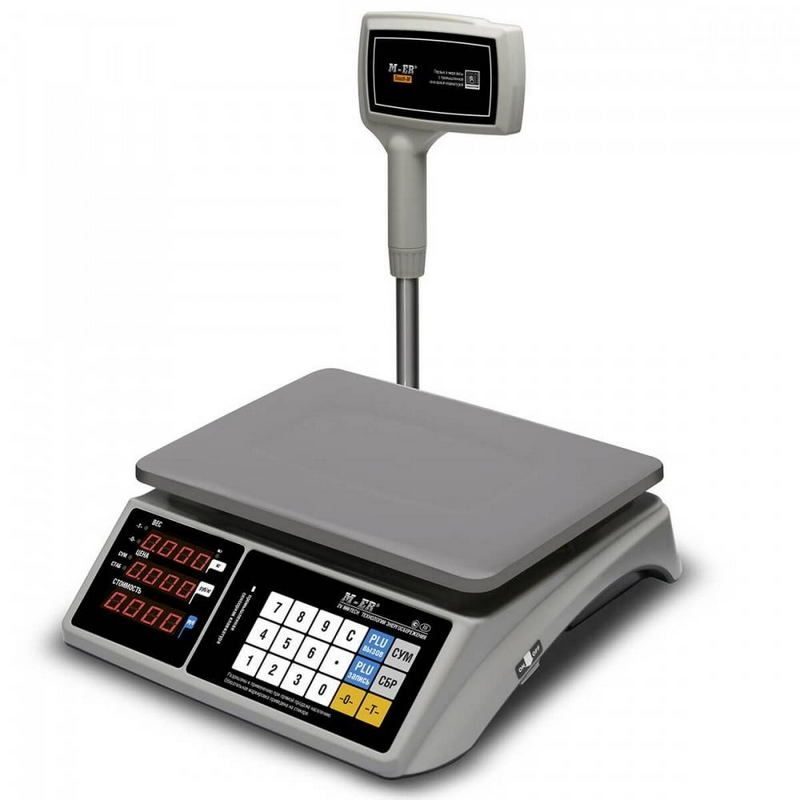 Весы MERTECH M-er 328 acpx-6.1 TOUCH-M LED Белый