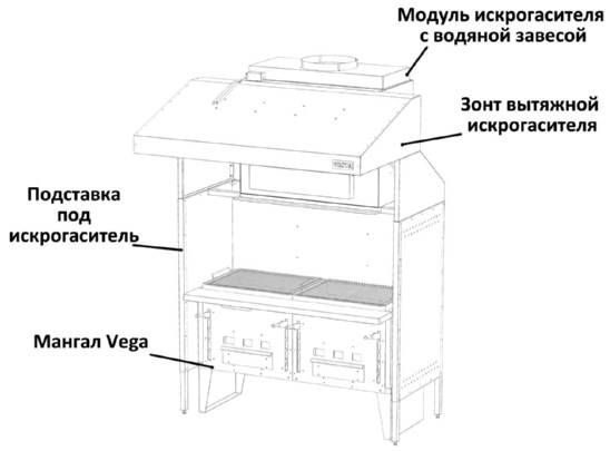 Подставка Vesta V-3(под 3 секц.)