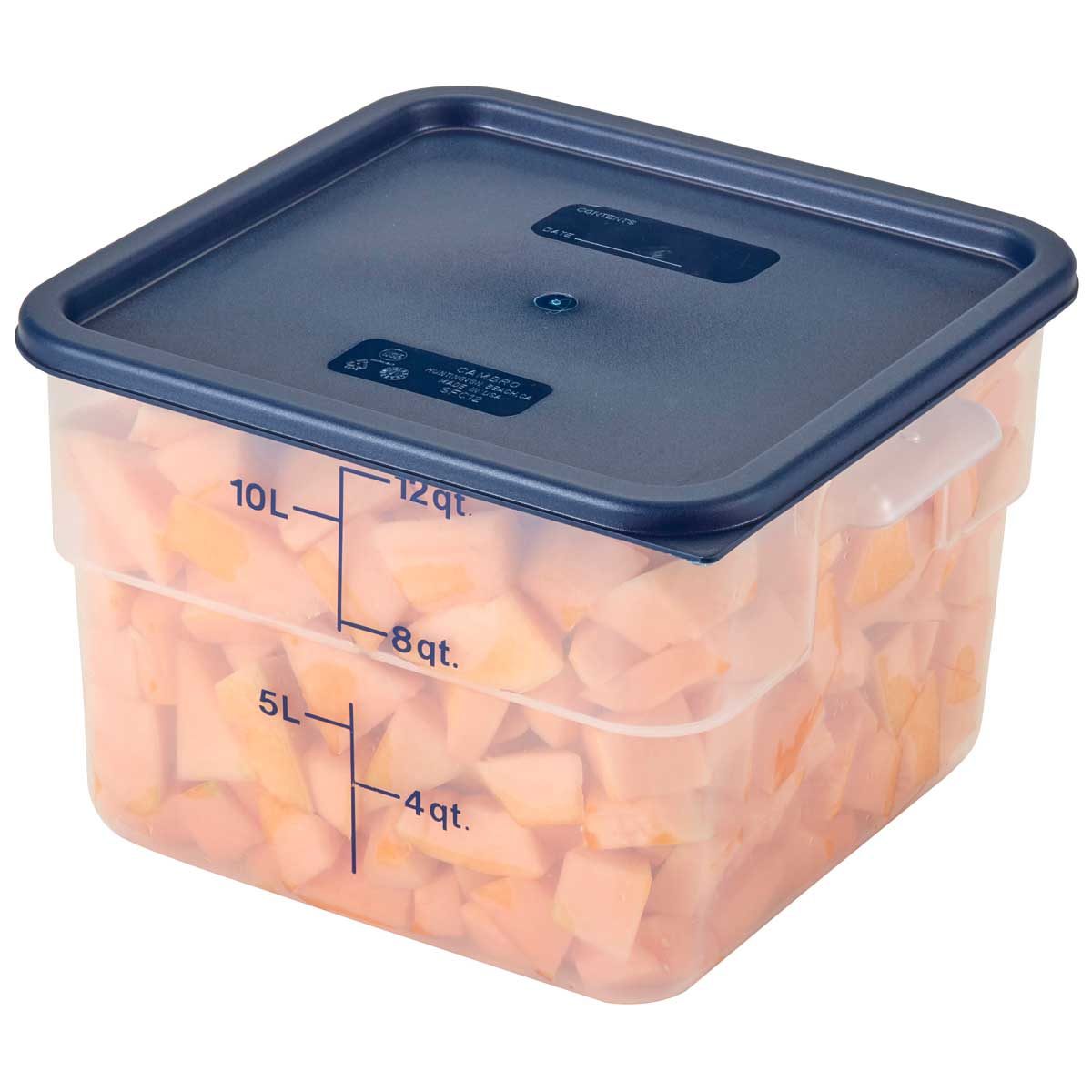 Фото Контейнер для хранения продуктов Cambro 256х310x210 мм, 11,4 л, со шкалой — арт. 12SFSPP 190 2