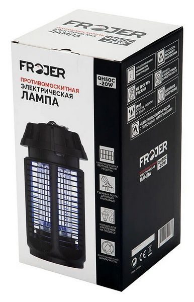 Фото Лампа инсектицидная Frojer — арт. QH50C-20W 4