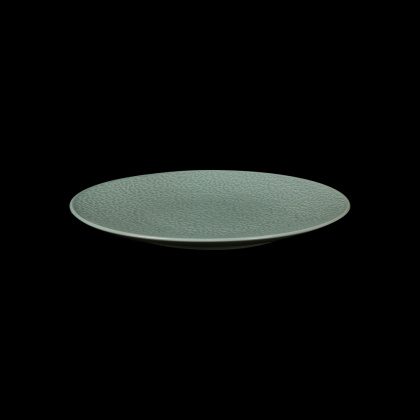 Фото Тарелка мелкая без бортов Corone Nori 11" D 276 мм, зеленый [LQ-QK15286-GRE] — арт. фк5605 1