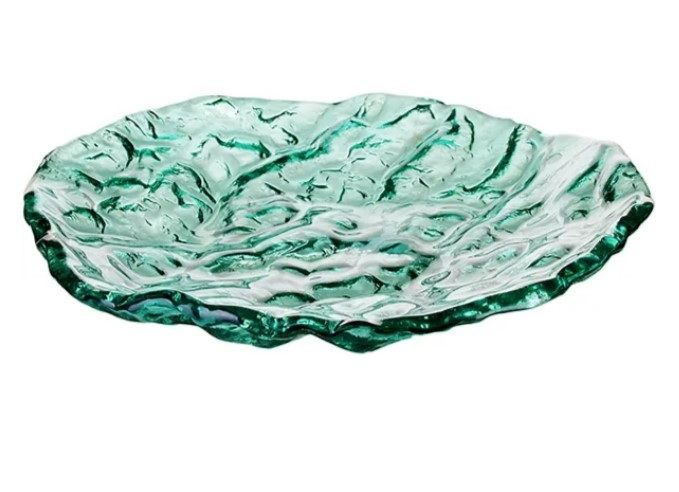 Фото Тарелка PORDAMSA Mar зеленая D 240 мм, H 40 мм — арт. XGLAS-2824V 1