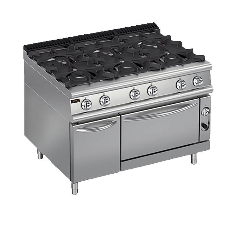 Плита газовая Apach LRG127FGCS Plus