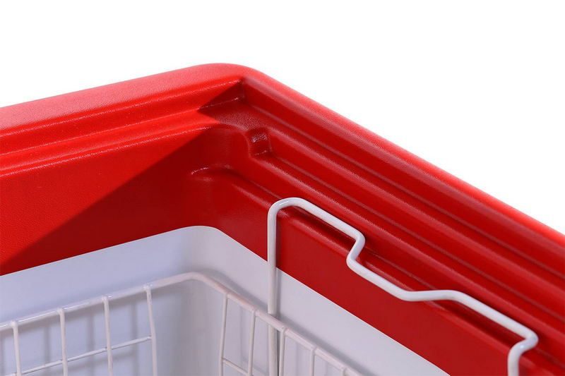 Фото Ларь-бонета комбинированная BONVINI BFL 2100 красная — арт. BF 2100 L кр. 3