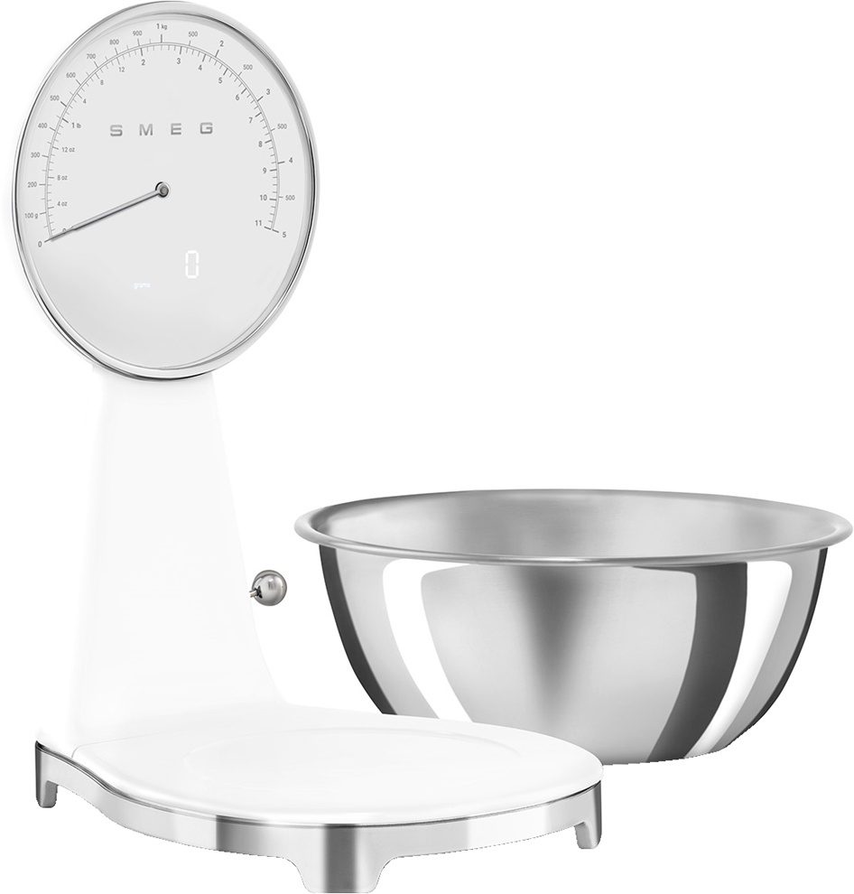 Фото Весы бытовые настольные SMEG — арт. KSF01WHWW 7
