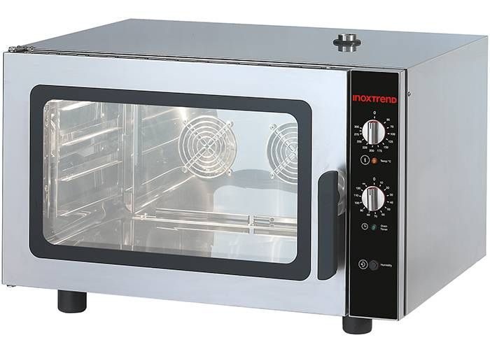 Печь конвекц Inoxtrend GUA-604EB с пароувлажнением