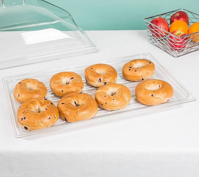 Фото Поднос для выкладки Cambro 530х325 мм, поликарбонат, прозрачный — арт. DT1220CW 135 2