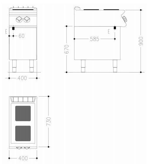 Фото Плита электрическая Mareno NC74EQC 1