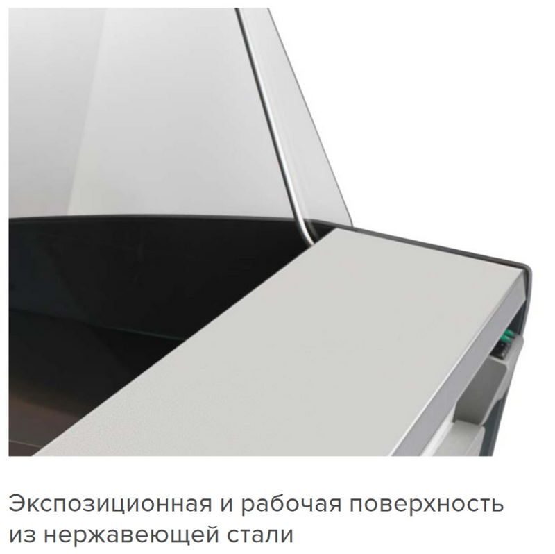 Фото Витрина морозильная CRYSPI ВПН 0,18-1,08 (Octava M 1800) (RAL 3002) — арт. O ВПН1 180Г 3002 2