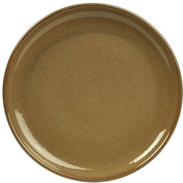 Тарелка Genware Terra Brown 240 мм артикул CP-BR24