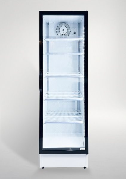 Фото Шкаф холодильный Frigoglass Plus 500 (R290) бел.корпус, бел.кабинет дв., 1Led, 5полок, 5цд 1