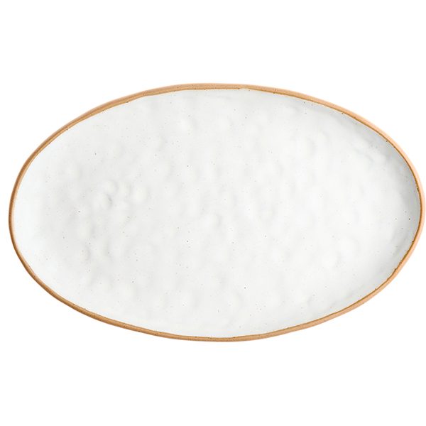 Блюдо Kunstwerk Grasp 290х180 артикул 20726/white