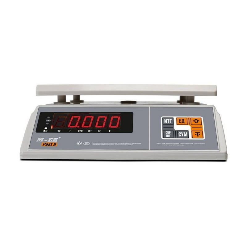 Фото Весы фасовочные MERTECH M-ER 326 AFU-32.1 "Post II" LED USB-COM 4