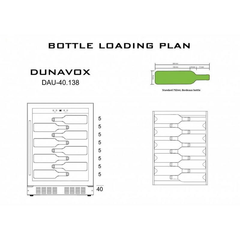 Фото Шкаф винный Dunavox DAU-40.138B 4