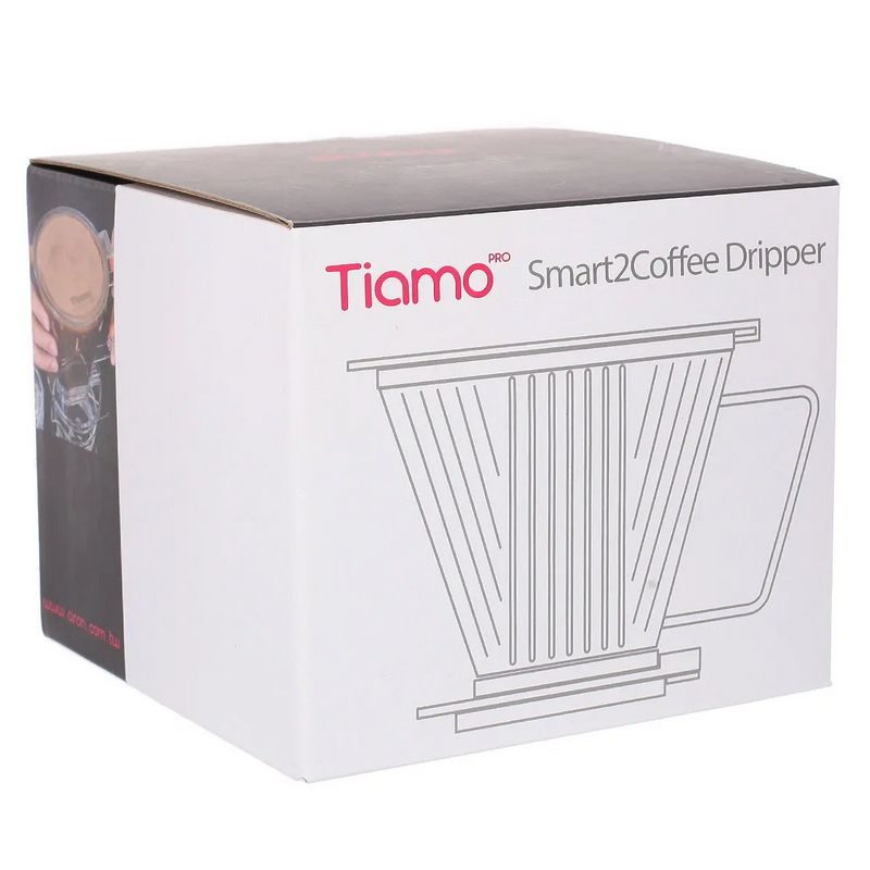 Фото Воронка иммерсионная Tiamo SMART2COFFEE (HG5569В) по системе Клевер, пластик, синяя 5