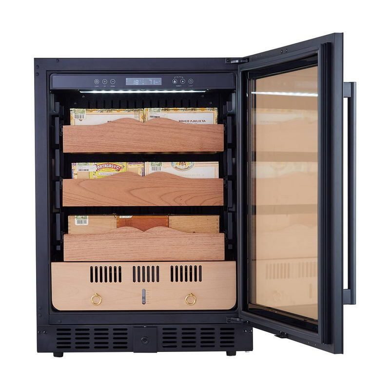 Фото Шкаф для сигар Libhof BR-650 black — арт. libbr650b 3