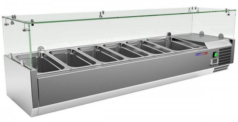 Холодильная витрина COOLEQ VRX 1500/380