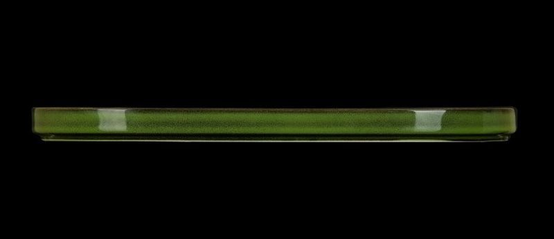 Фото Блюдо Corone Cocorita L 360 мм, B 180 мм зеленое — арт. фк8893 3