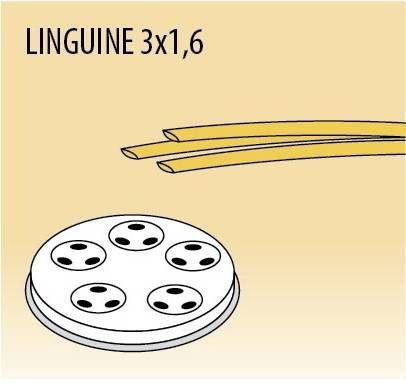 Насадка FIMAR LINGUINE 3x1, 6 для MPF 2, 5