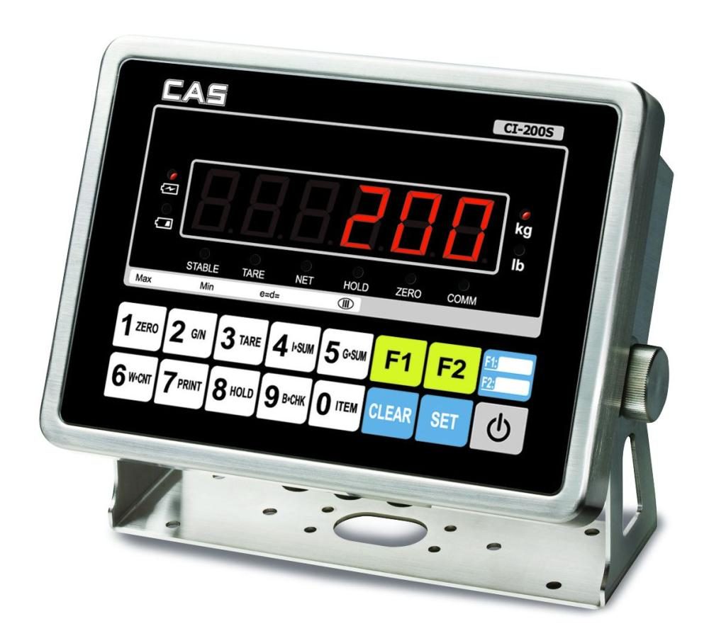 Весовой индикатор CAS CI-200S