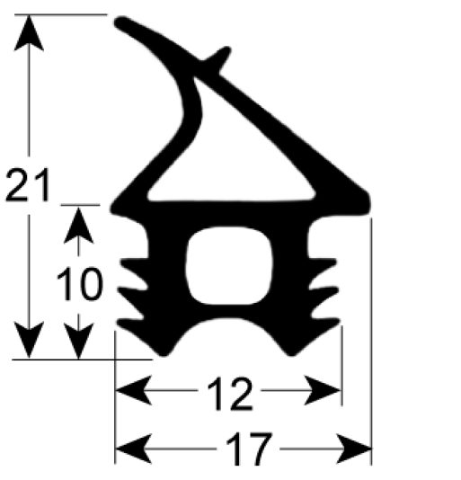 Уплотнитель двери Lainox LAR70044880