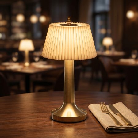 Фото Светильник настольный MGline LED PINE D 135 мм, H 265 мм, белый 5